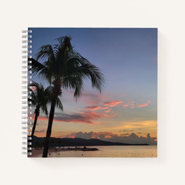 Sunset Notes: Everyday Essentials Notebook (Front)
