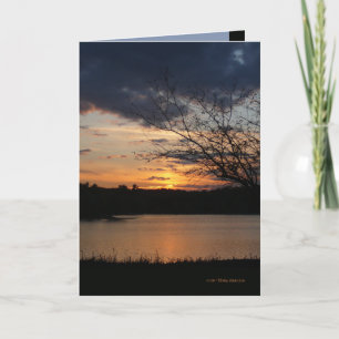 Sunset November 5th Card
