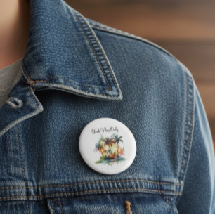Sunset Oasis, custom 3 Cm Round Badge