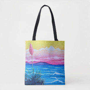 Sunset Ocean Tote Bag