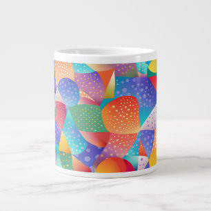 Sunset Ocean Waves Large Coffee Mug