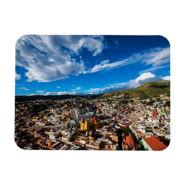 Sunset Of Guanajuato Magnet (Horizontal)