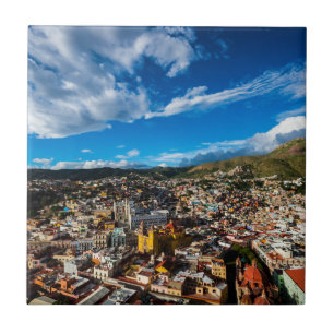 Sunset Of Guanajuato Tile