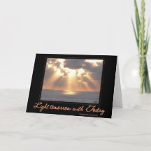 Sunset of Inspiration Card