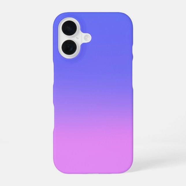 Sunset Ombre Glow – iPhone 16 Case (Back)
