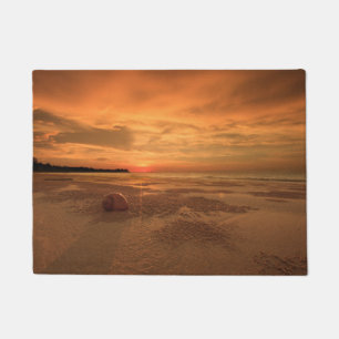 Sunset On A Thai Beach Doormat