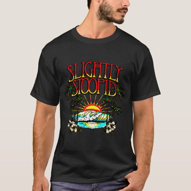 Sunset On Beach T-Shirt (Front)