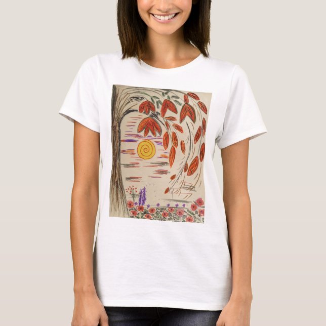 Sunset on boulevard T-Shirt (Front)