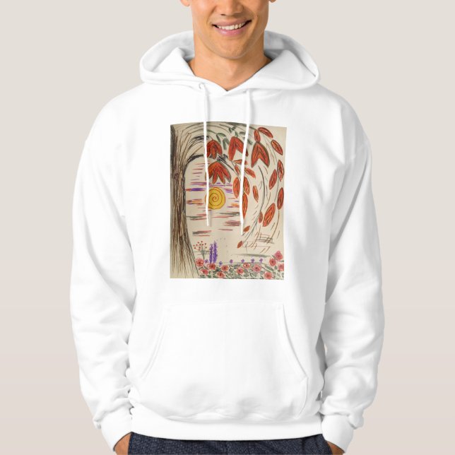 Sunset on boulevard T-Shirt Hoodie (Front)