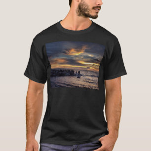 Sunset on Charleston Harbour T-Shirt
