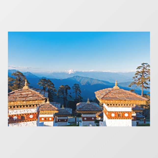 Sunset on Dochula Pass - Bhutan, Himalaya (Sheet)