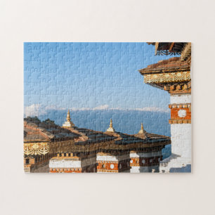 Sunset on Dochula Pass - Bhutan, Himalaya Jigsaw Puzzle