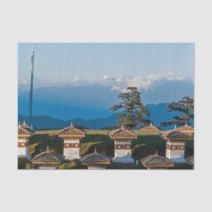 Sunset on Dochula Pass - Bhutan, Himalaya Tissue Paper