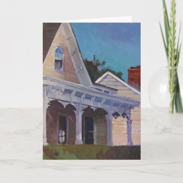 Sunset on Front Porch Card (Front)