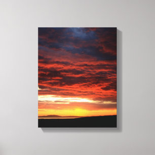 Sunset on Islay, Scotland Canvas Print