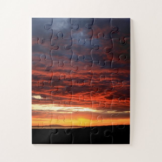 Sunset on Islay, Scotland Jigsaw Puzzle (Vertical)