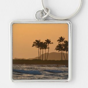Sunset on Kauai Key Ring