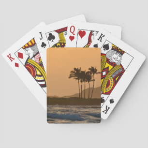 Sunset on Kauai Playing Cards