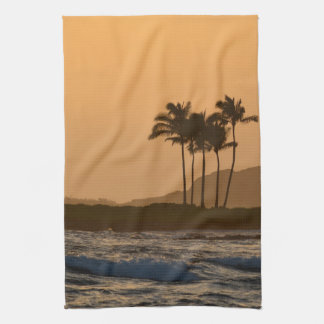 Sunset on Kauai Tea Towel
