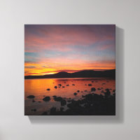 Sunset on Lake Tahoe