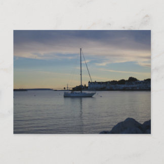 Sunset on Mackinaw Island Postcard