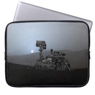 Sunset on Mars Curiosity Rover Laptop Sleeve