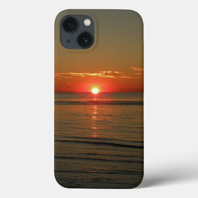 SunSet on Marthas Vineyard Photo  cell phone case (Back)
