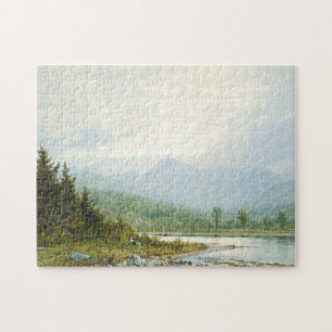 Sunset on Mount Chocorua, New Hampshire, Trost Jigsaw Puzzle