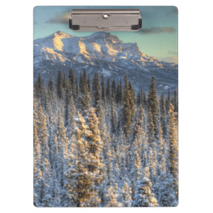 Sunset on Mount Fellows Clipboard