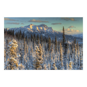 Sunset on Mount Fellows Poster