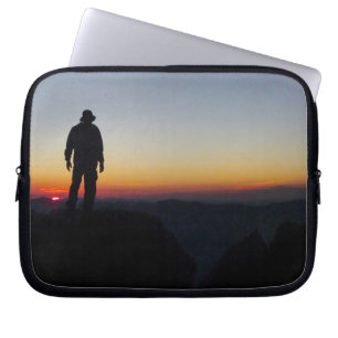 Sunset on Mt Whitney - John Muir Trail Laptop Sleeve