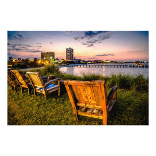 Sunset on Pensacola Beach Photo  Print