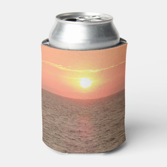 Sunset on Sea Custom Can Cooler (Can Front)