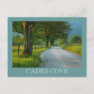 Sunset on Sparks Lane - Cades Cove postcard