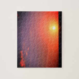Sunset on the Beach Puzzle