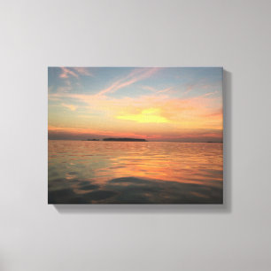 Sunset on The Chesapeake bay Canvas Print