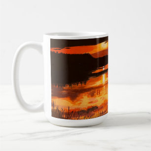 Sunset on the Everglades, by Gary Poling Coffee Mug