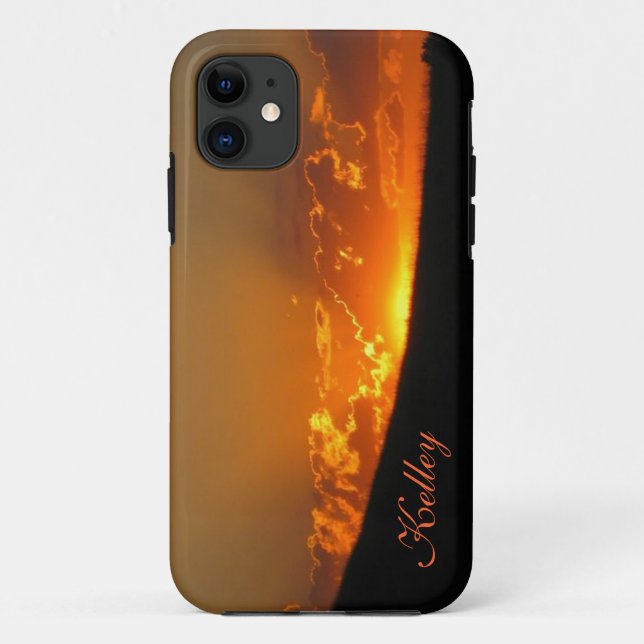 Sunset On The Horizon iPhone 5 Case (Back)