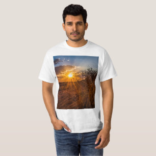 Sunset on the Kalahari desert, Namibia T-Shirt