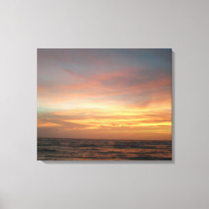 Sunset On The Outer Banks of North Carolina Canvas Print