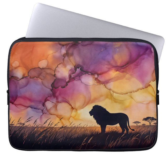 Sunset on the Savanna Laptop Sleeve (Front)
