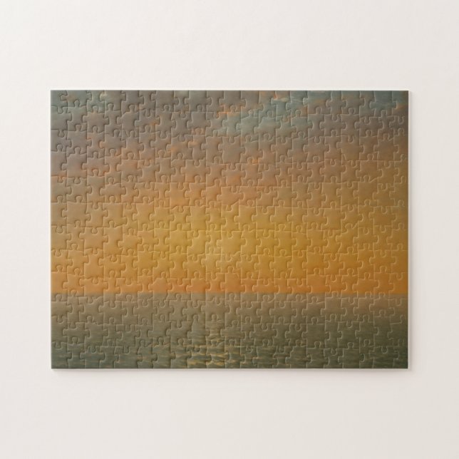 Sunset on the Sea Jigsaw Puzzle (Horizontal)