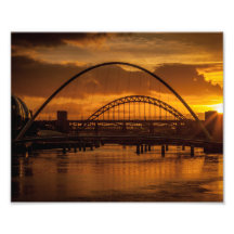 Sunset on the Tyne