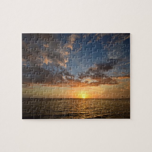 Sunset on the Water - 8x10 - 110 pc Jigsaw Puzzle (Horizontal)
