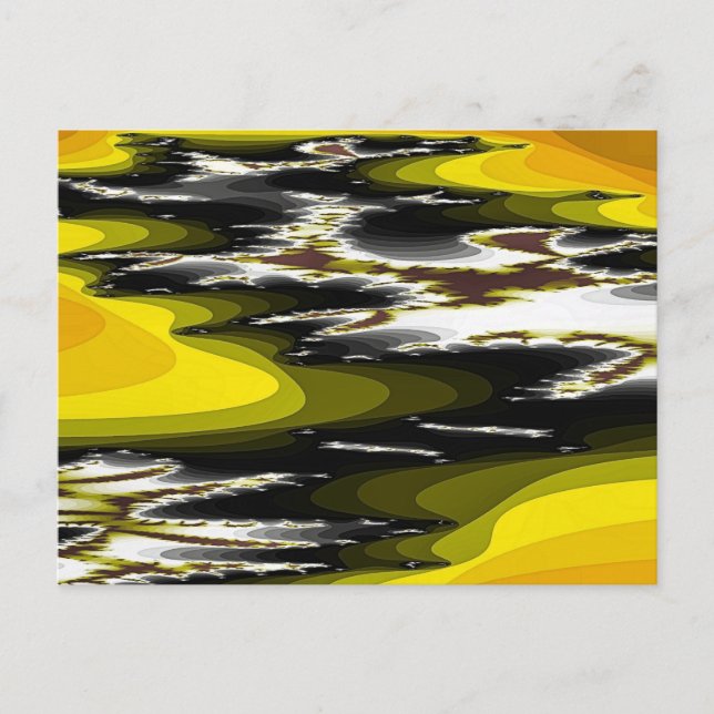 SUNSET ON WATER POSTCARD (Front)