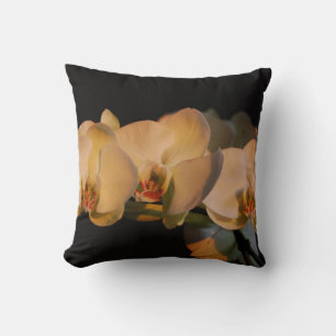 sunset orchids pillow 