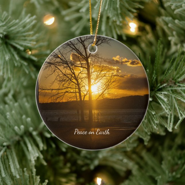 Sunset Ornament  (Tree)