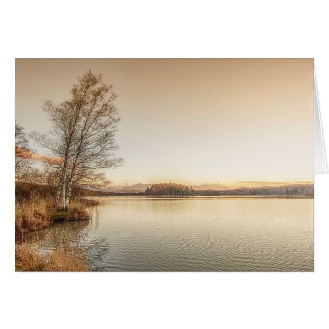 Sunset Osterseen (Front Horizontal)