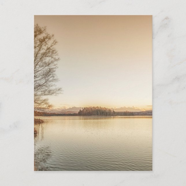 Sunset Osterseen Postcard (Front)