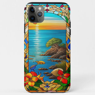 Sunset Over a Rocky Shoreline Case-Mate iPhone Case
